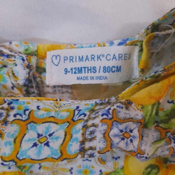 ● Primark | 9-12 moths Lemon Dress - Picture 3 of 11